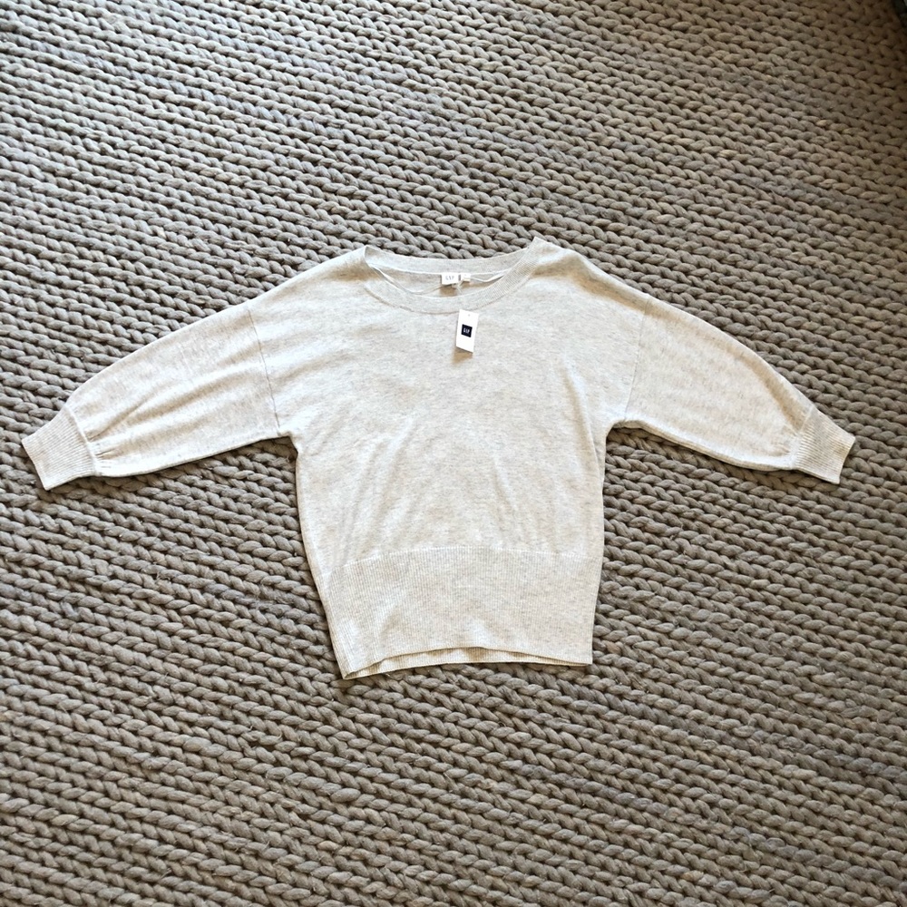 GAP Merino Wool Blend Thin Knit Sweater
